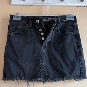American Eagle Outfitters Dark Denim Skirt
